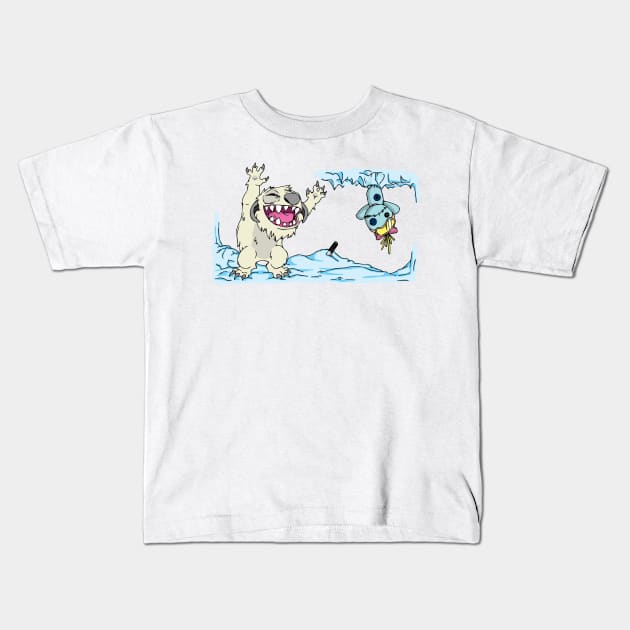 626 on Hoth! Kids T-Shirt by BeepBoopBeep Clothing, Co.